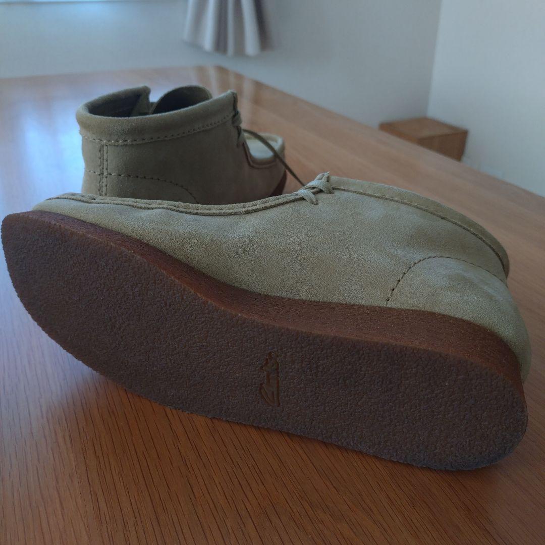 【さん】【美品】clarks クラークス ワラビーブーツ2