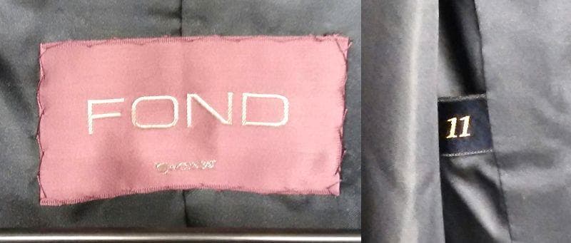 MOONBAT　FOND　MINK　ミンク　毛皮　ハーフコート　ダークブラウン