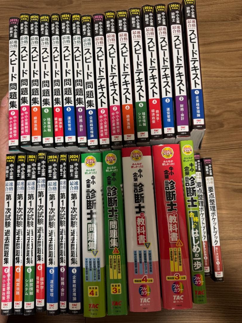 中小企業診断士 スピードテキスト・問題集・一次試験過去問集・その他セット