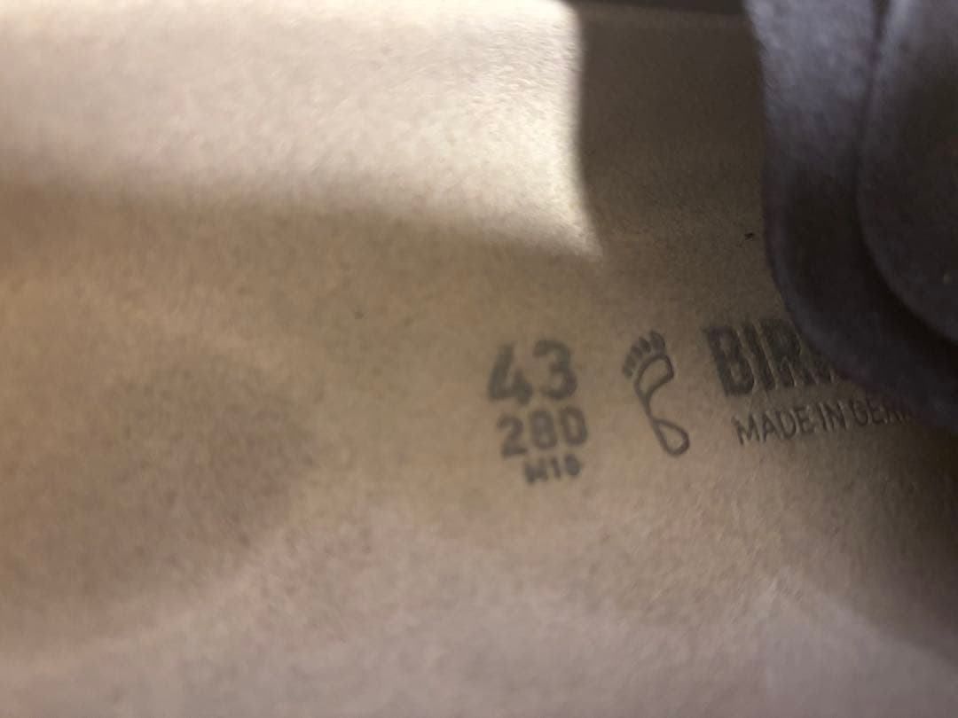 BIRKENSTOCK ビルケンシュトック KYOTO ネイビー　43 28cm