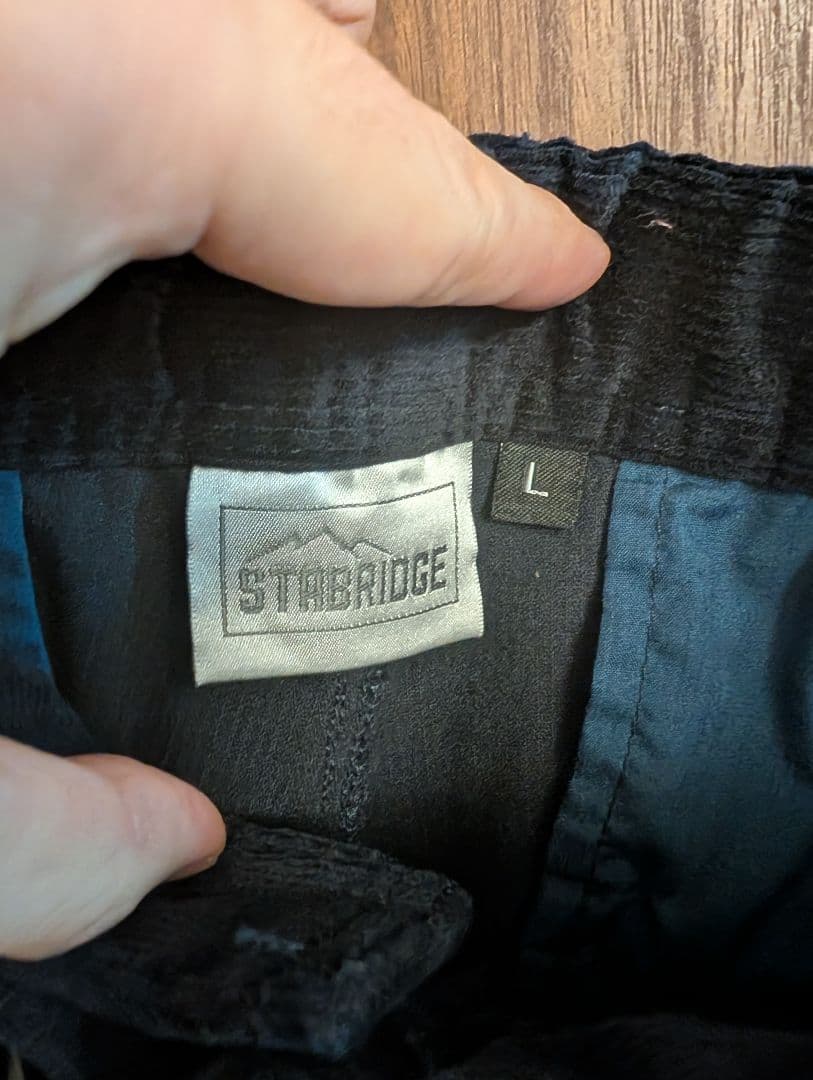 STABRIDGE Corduroy Buyer Pants ネイビー　L