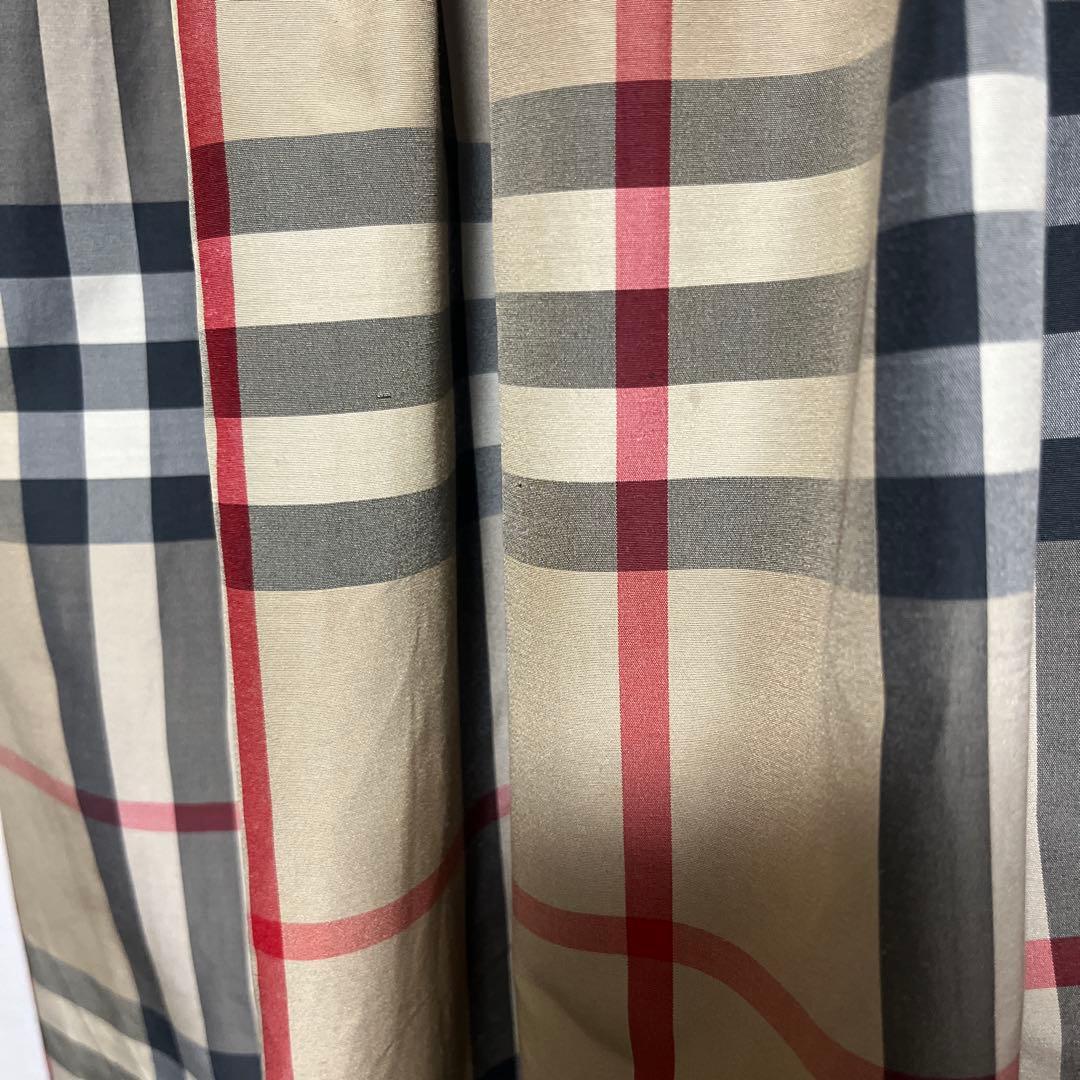 バーバリー ドッキングノバチェックワンピース　チュールスカート　130cm