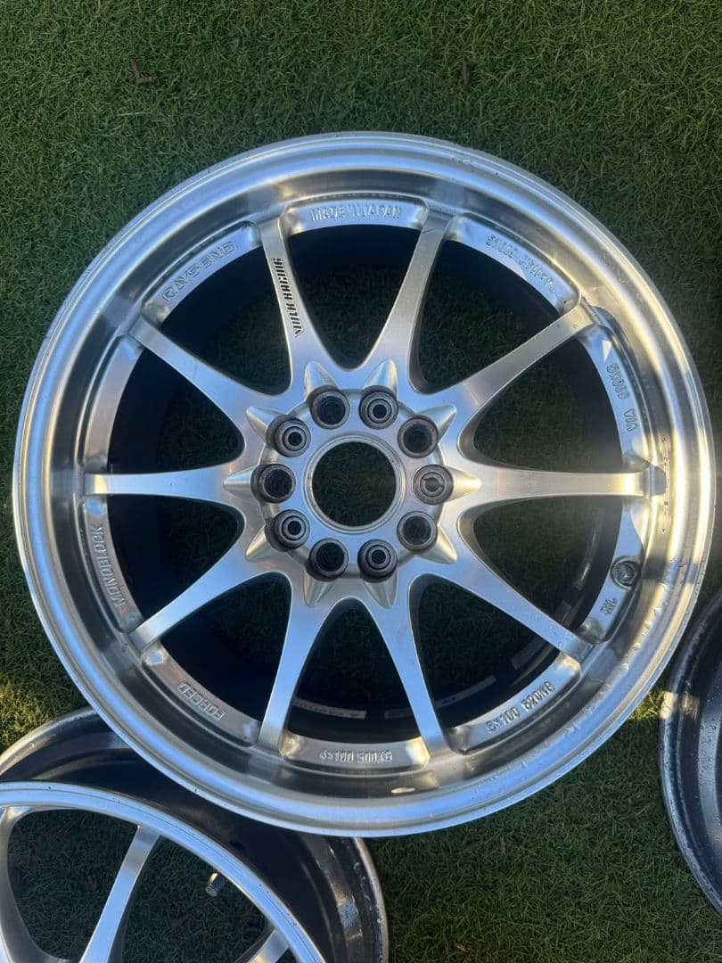 ①rays volkracing ce28 17インチ 7.5j 2本