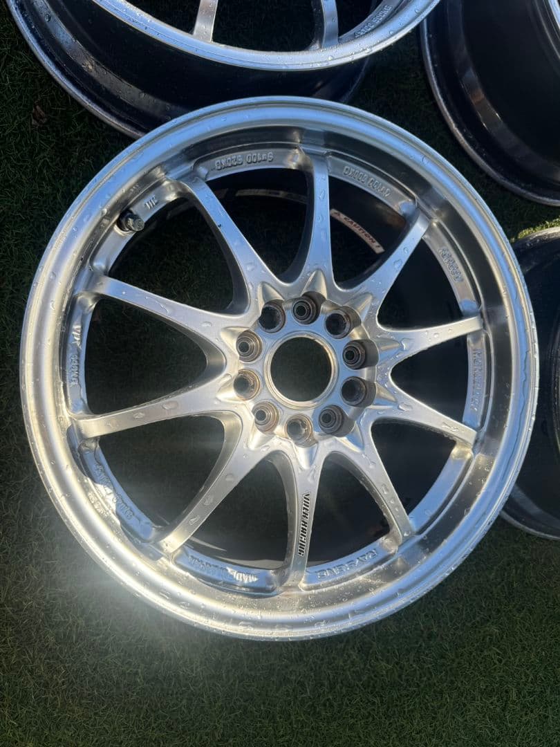 ①rays volkracing ce28 17インチ 7.5j 2本