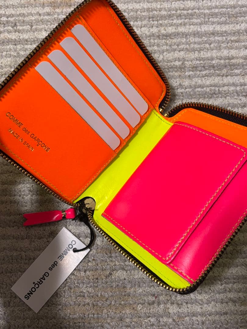 コムデギャルソン イエロー二つ折り財布 SA2100SF