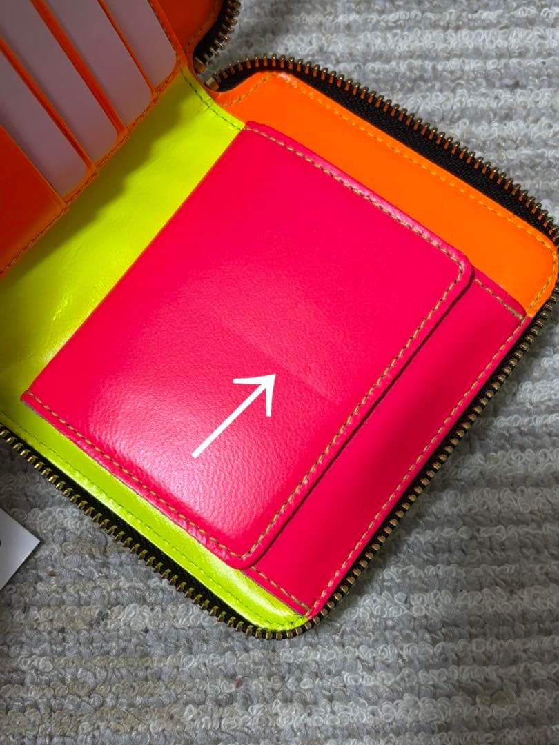 コムデギャルソン イエロー二つ折り財布 SA2100SF