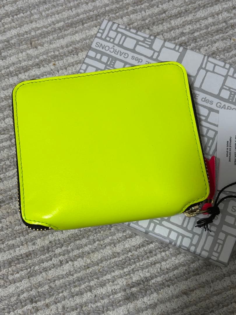 コムデギャルソン イエロー二つ折り財布 SA2100SF