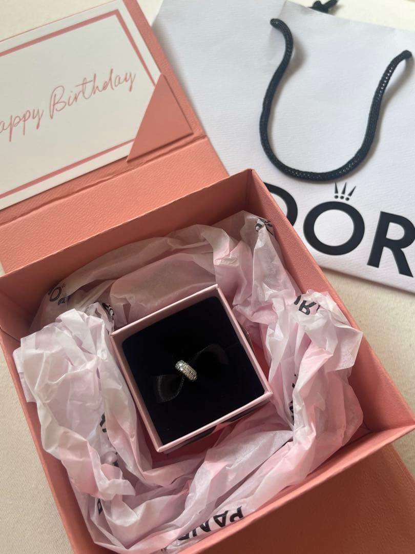 Pandora チャーム クリップ ギフトボックス付き