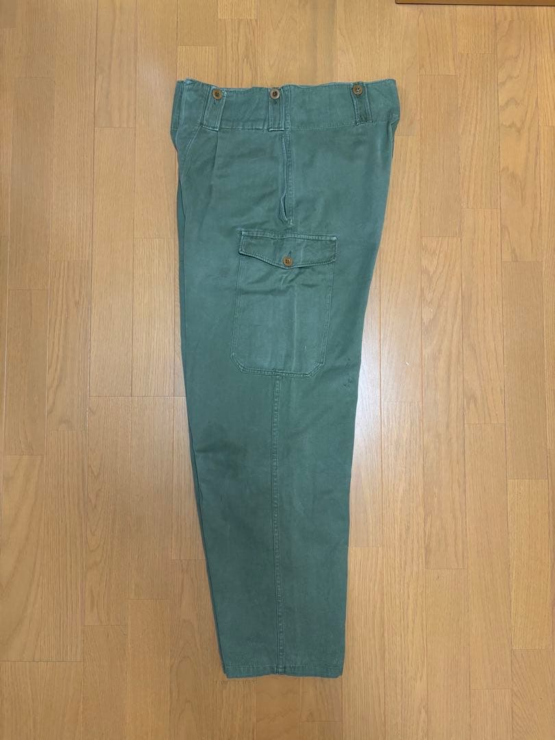 50s ベルギー軍　フィールドパンツ(実物)