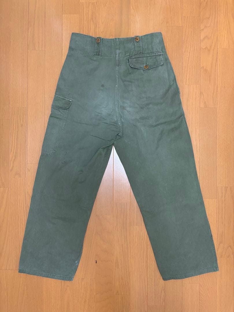 50s ベルギー軍　フィールドパンツ(実物)