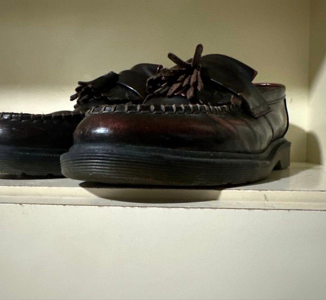 ドクターマーチン　タッセルローファー　Dr.Martens レッドチェリー