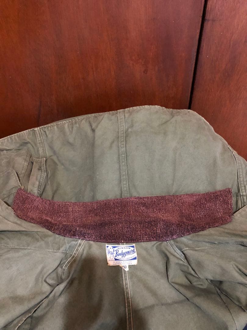 希少　ヒンソン HINSON Bodyguard ハンティングジャケット 40