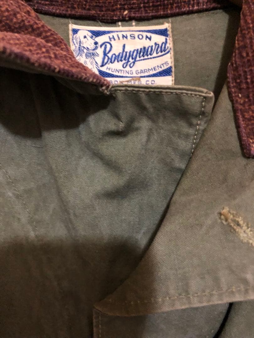 希少　ヒンソン HINSON Bodyguard ハンティングジャケット 40