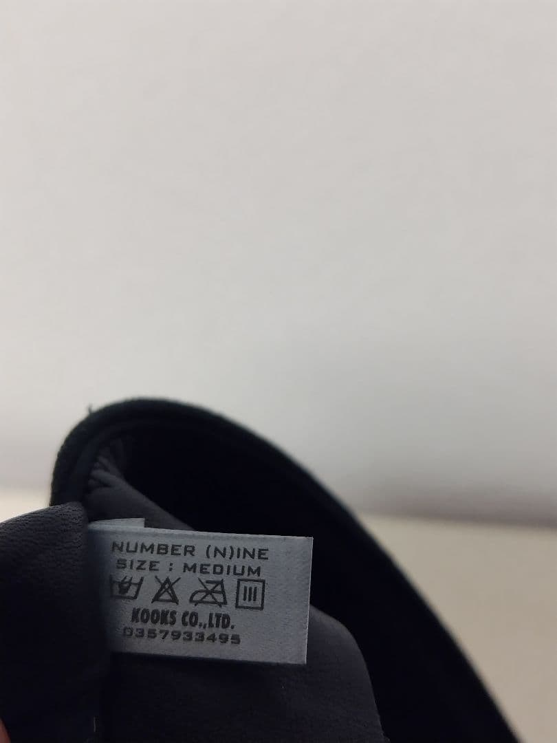 02ssナンバーナインインク加工キャスケットnumbernineModern期