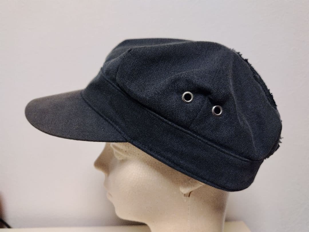 02ssナンバーナインインク加工キャスケットnumbernineModern期