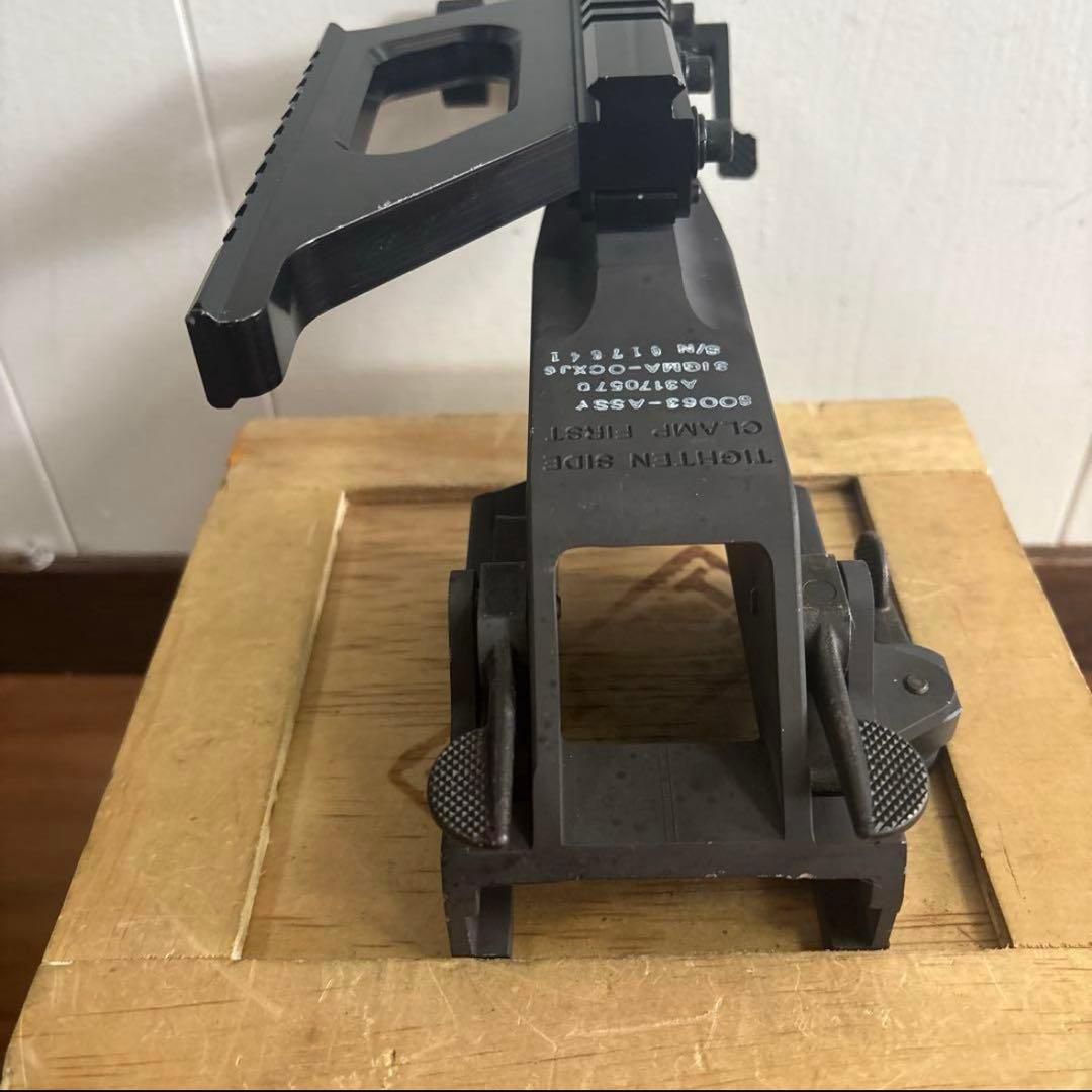 米軍　実物　M2 Browning Scope Mount with Rail