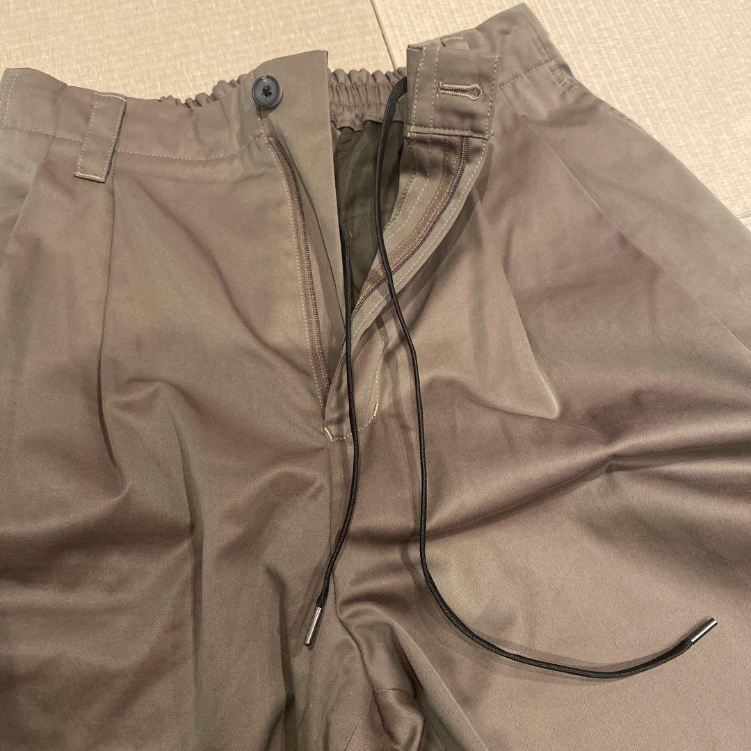 MAISON SPECIAL ワイドツータックパンツ