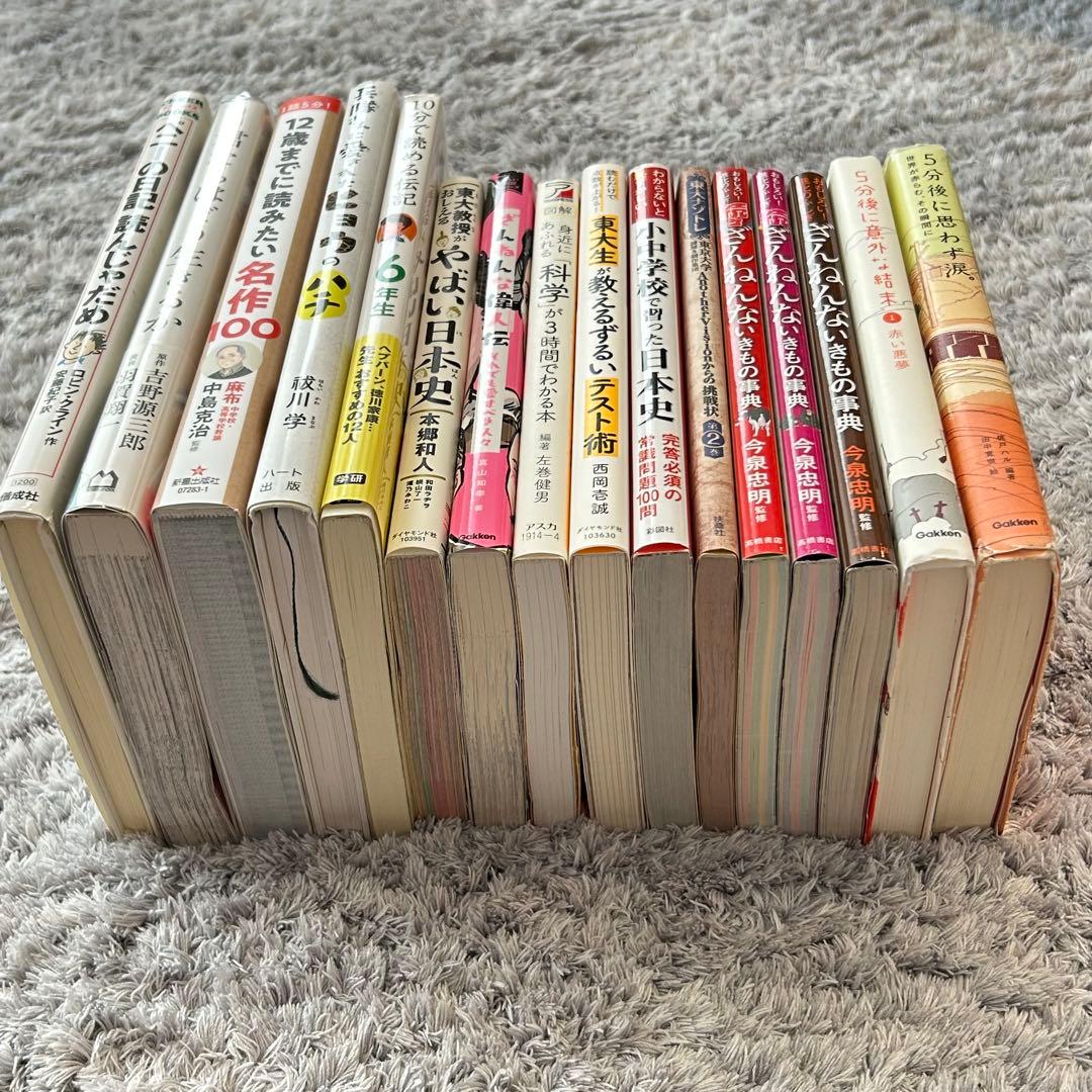 児童書　小学校中高学年　中学生　本　17冊　まとめ売り