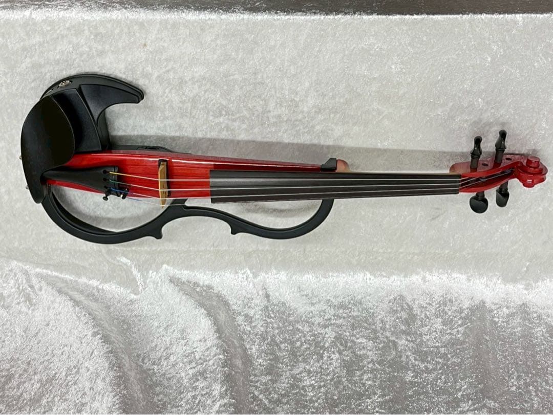 美品 YAMAHA ヤマハ サイレントバイオリン SV-200 CR