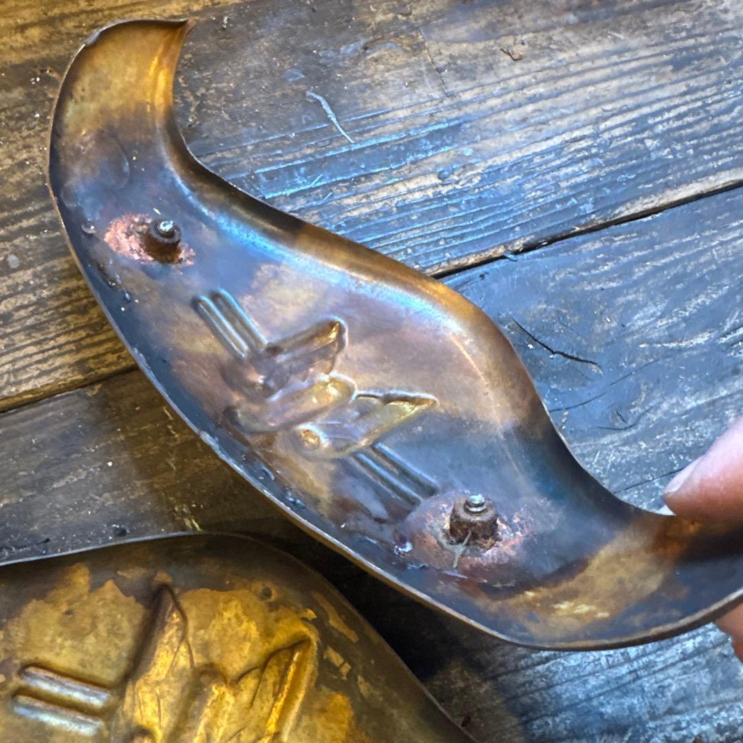 ナックルヘッド　フェンダーカウル　ブラス