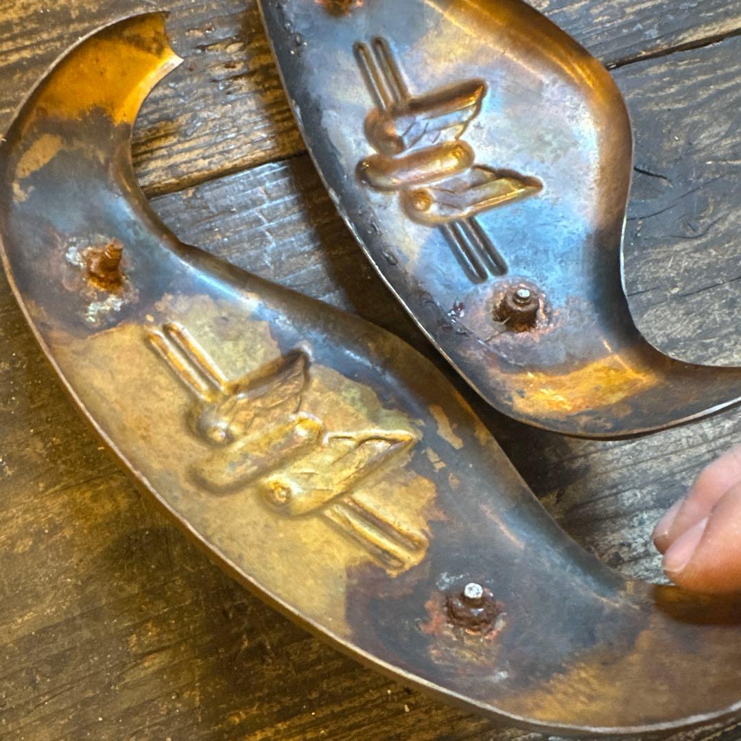 ナックルヘッド　フェンダーカウル　ブラス