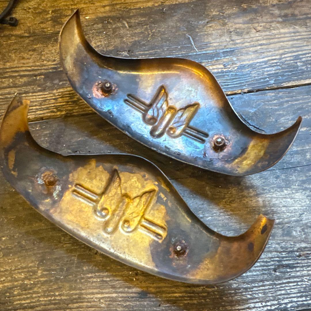 ナックルヘッド　フェンダーカウル　ブラス