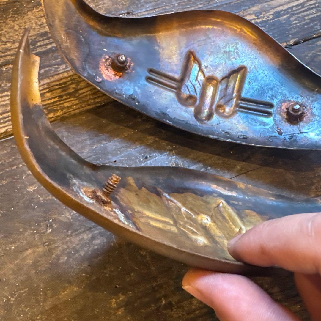 ナックルヘッド　フェンダーカウル　ブラス