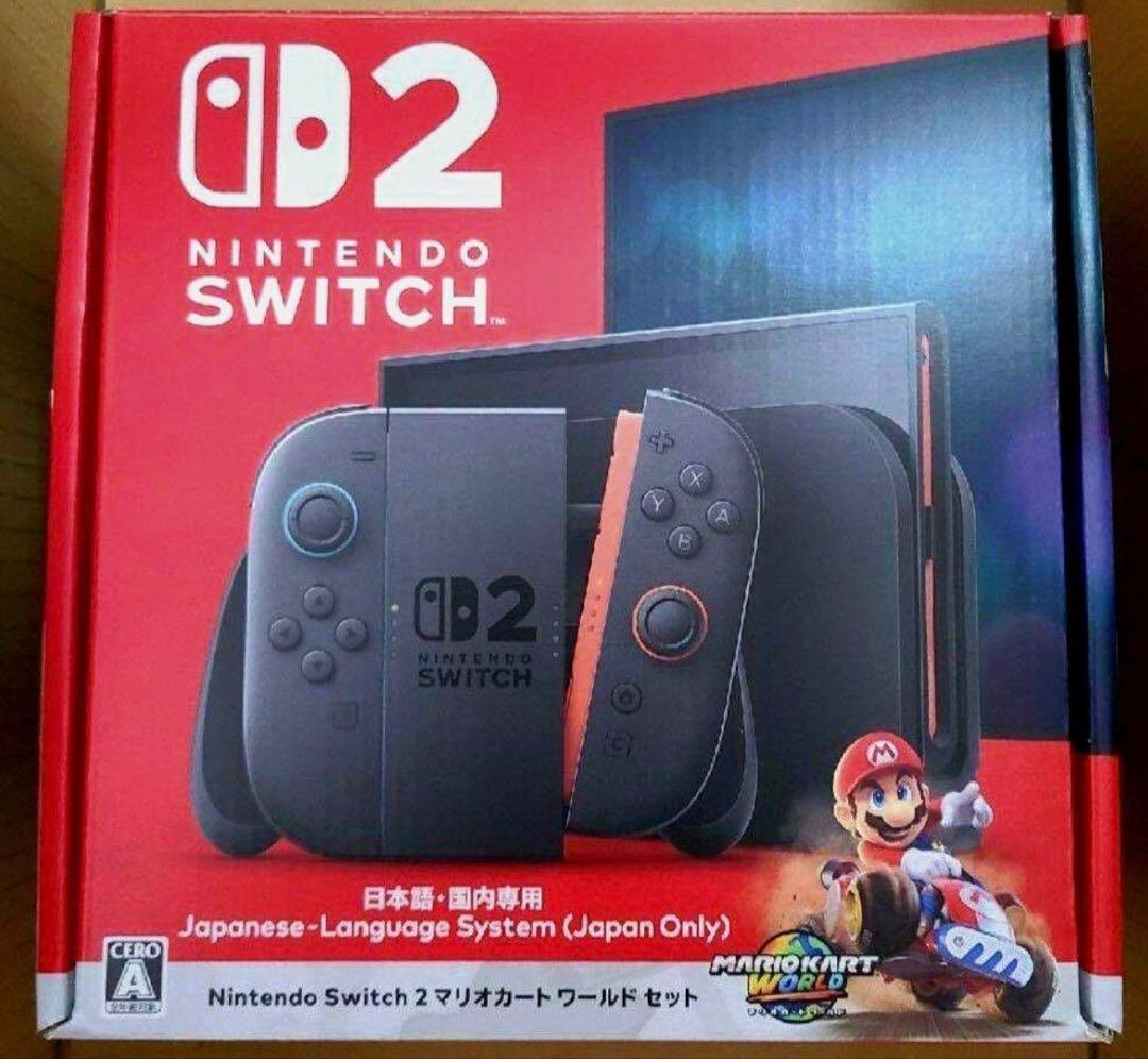 任天堂 スイッチ2 日本語 マリオカート ワールドセット　Switch2