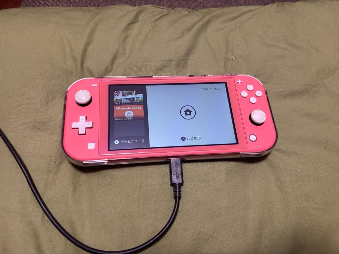 Nintendo Switch Lite ピンク　モンハンセット　SDカード付き