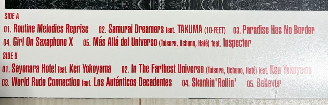 超レア　アナログ盤　東京スカパラダイスオーケストラ　no border スカパラ