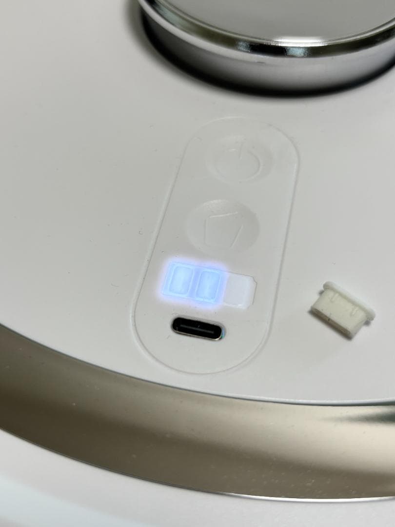 OoBLE 真空 食品保存容器 ホワイト ステンレス USED （3）