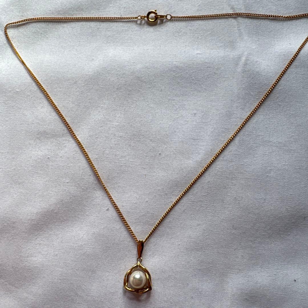 あこや本真珠ゴールドペンダント