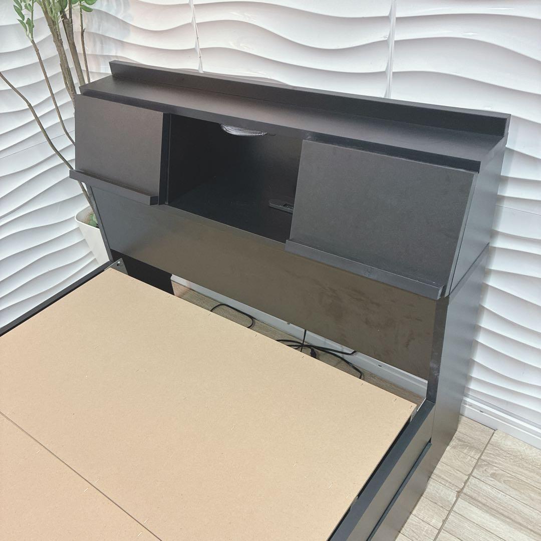 ◇大阪府全域 神戸市 配達料無料！◇ビックスリー◇ベッドフレーム収納付◇シングル