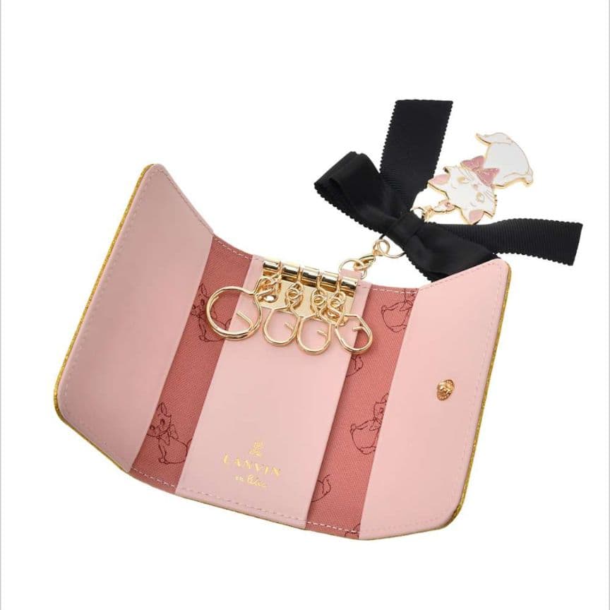 LANVIN en Bleu マリー おしゃれキャット キーケース チャーム付き