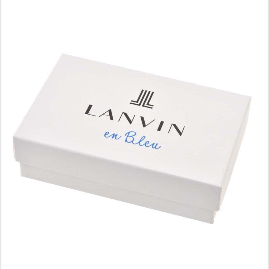 LANVIN en Bleu マリー おしゃれキャット キーケース チャーム付き