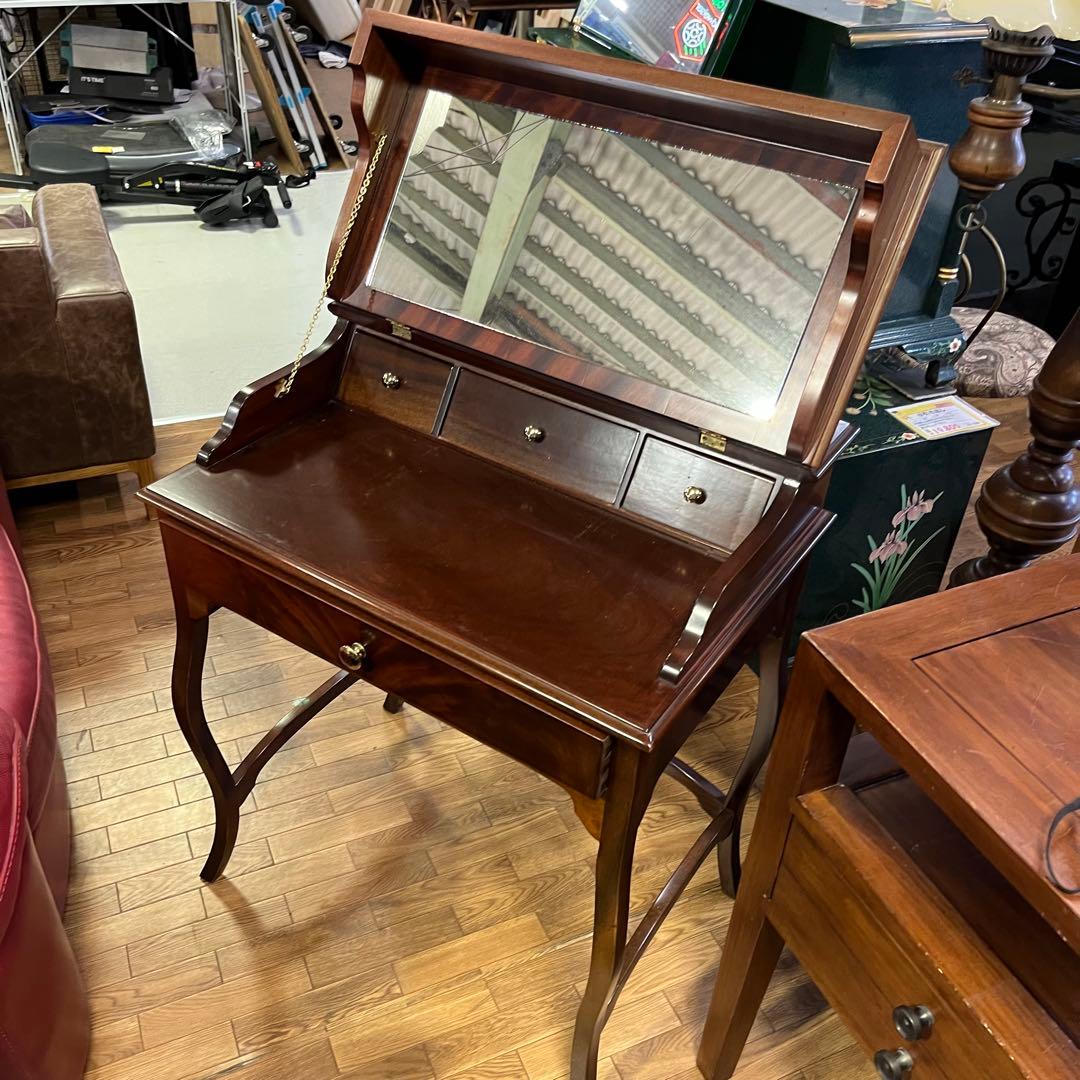 【放出特価】　マホガニー　ドレッサー