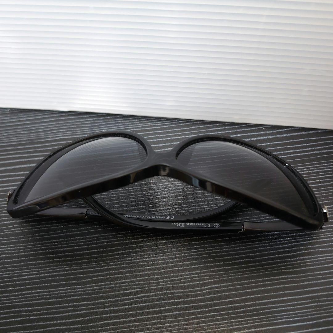 Christian Dior メンズ度無しサングラス ビジューDiorロゴ