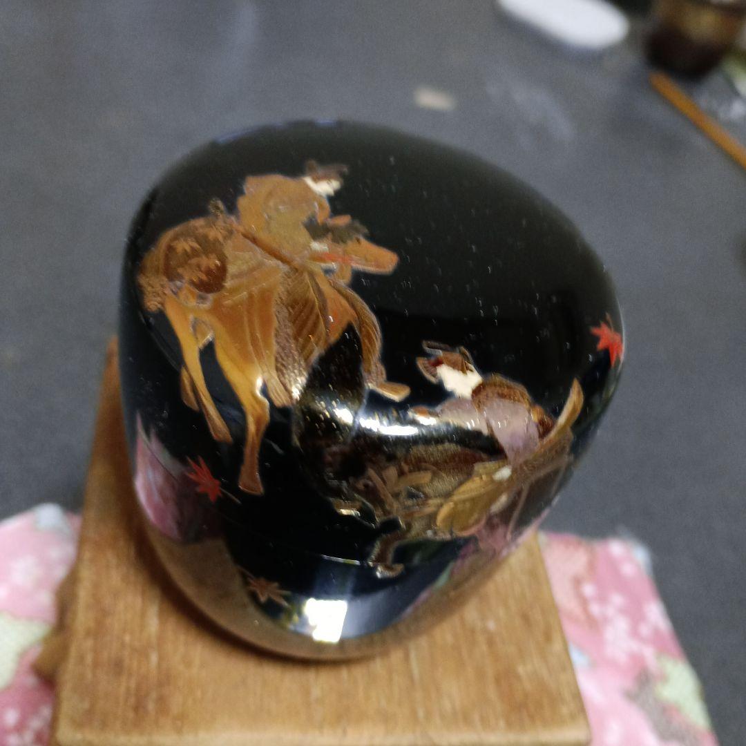 黒大棗「紅葉狩り」棗