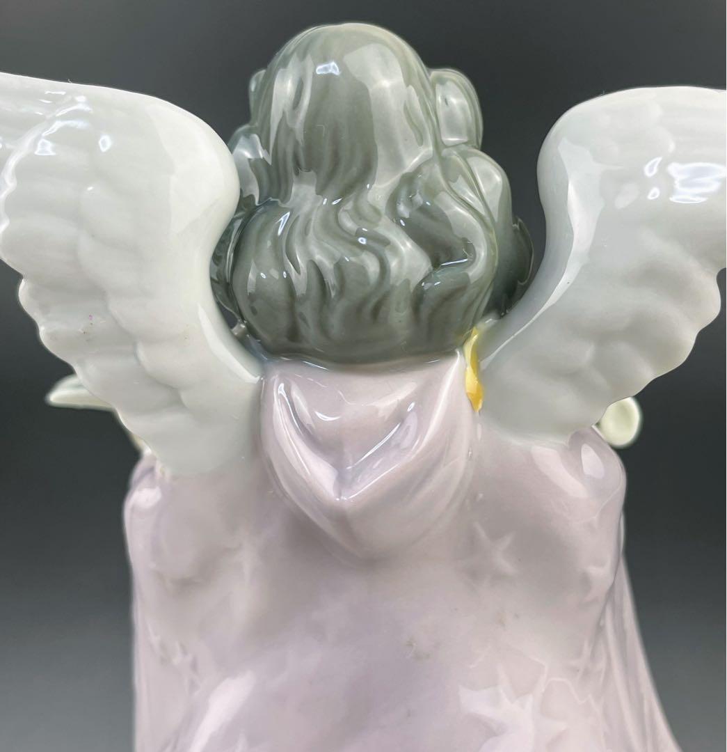 リヤドロ 楽譜を持つ天使 ピンク 桃色 リアドロ LLRADRO エンジェル