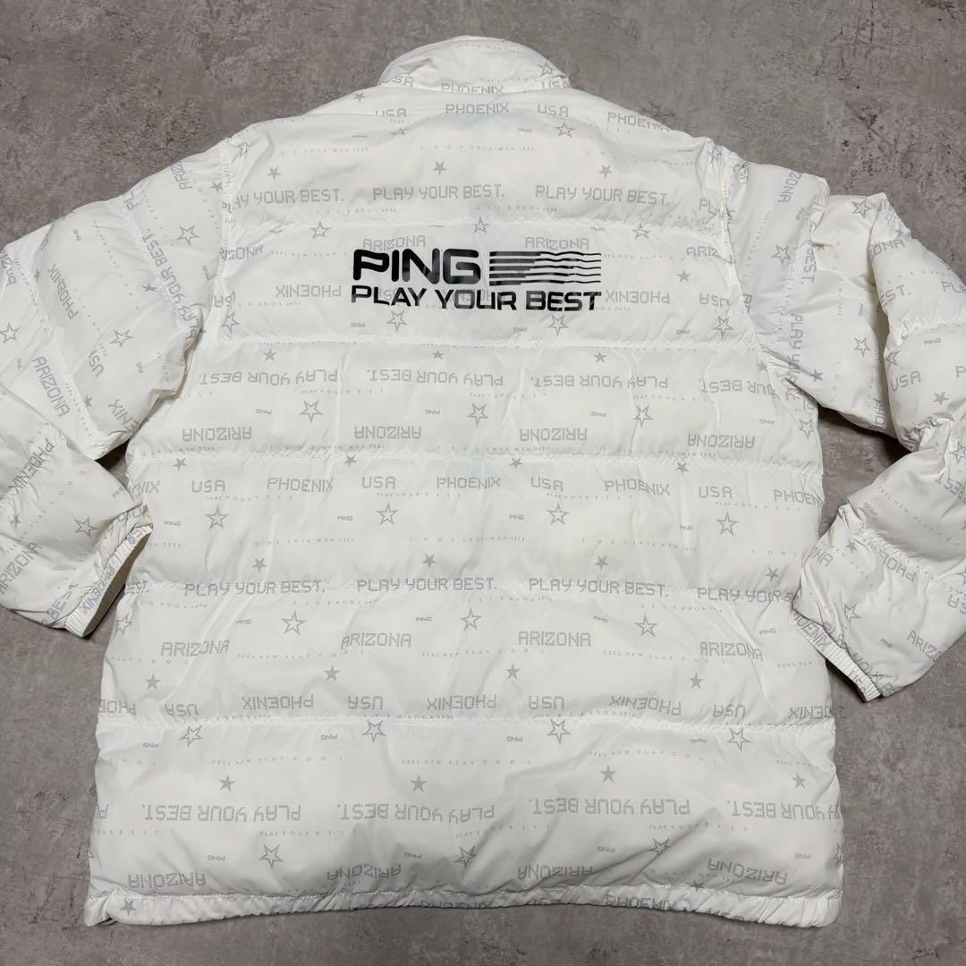 ピン PING フルジップ 中綿ブルゾン LL 中綿ダウンジャケット　ゴルフ