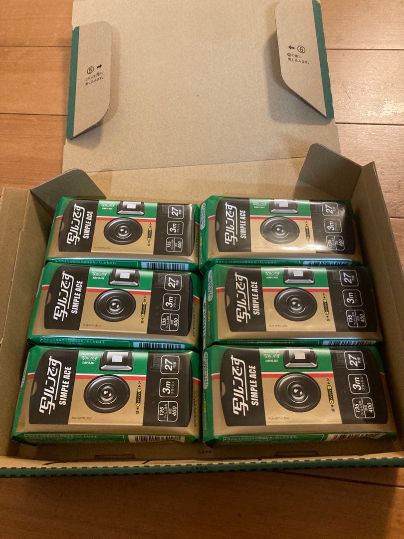 【新品未使用】写ルンです 27枚撮り 6個セット