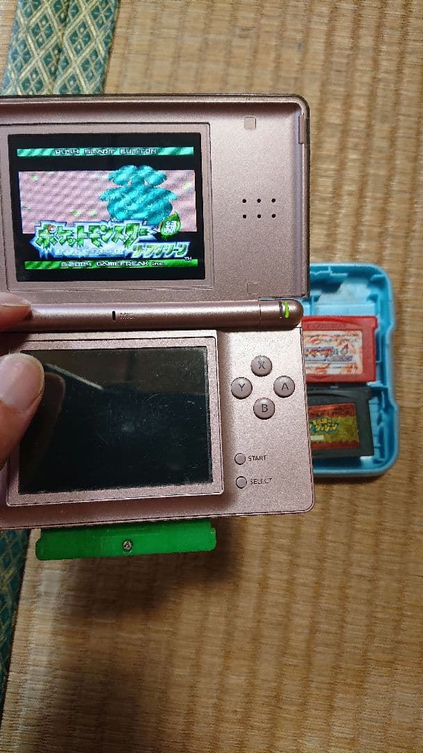 ポケモン ファイアレッド他 ケース、攻略本付き