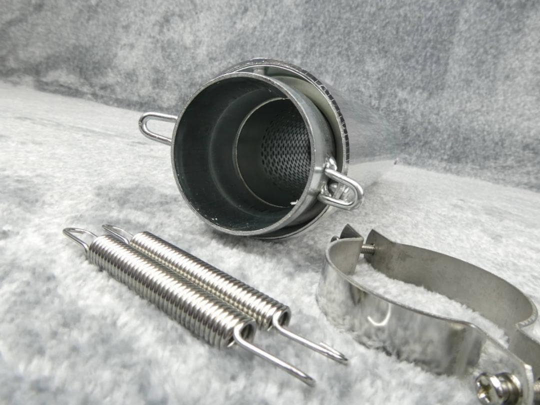 エンデ　サイレンサー　銀５０．８π　バンド　ナカノ　耐熱　ステッカー/ 汎用