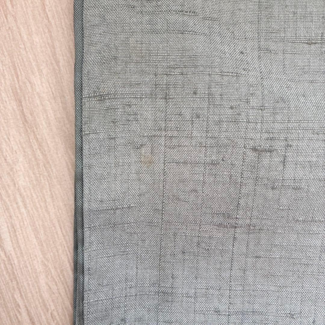 訪問着　フルセット　着物　正絹　紬　四季草花　風情　N1