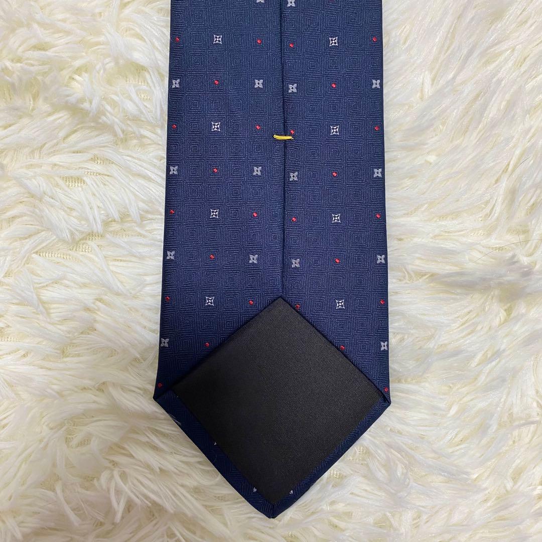 Louis Vuitton ルイヴィトン ドット柄 モノグラム シルクネクタイ