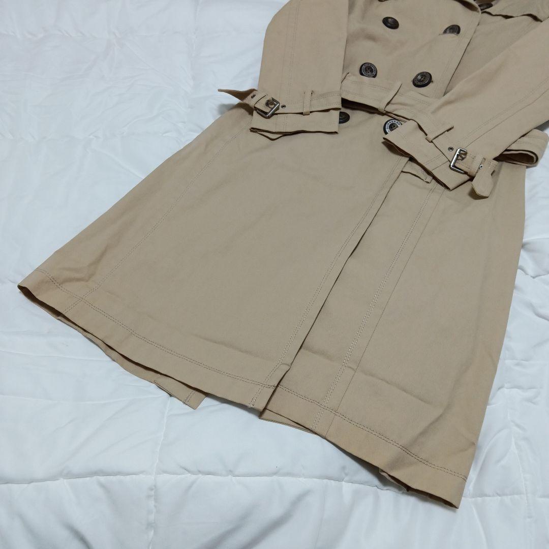 バーバリーブルーレーベル トレンチコート ノバチェック ライナー 38 ロング