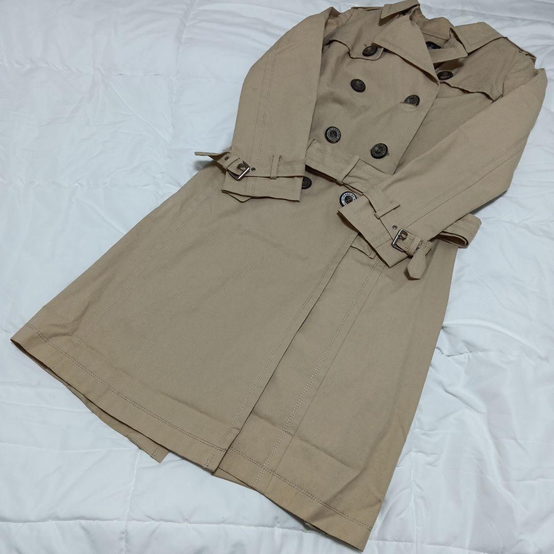 バーバリーブルーレーベル トレンチコート ノバチェック ライナー 38 ロング