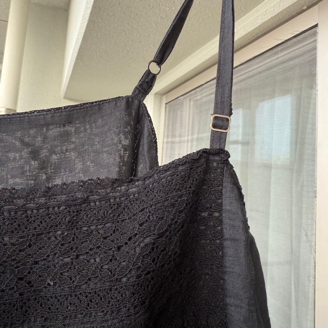 ■定価88000　ネストローブ　nest Robe　ラミーレースキャミワンピース