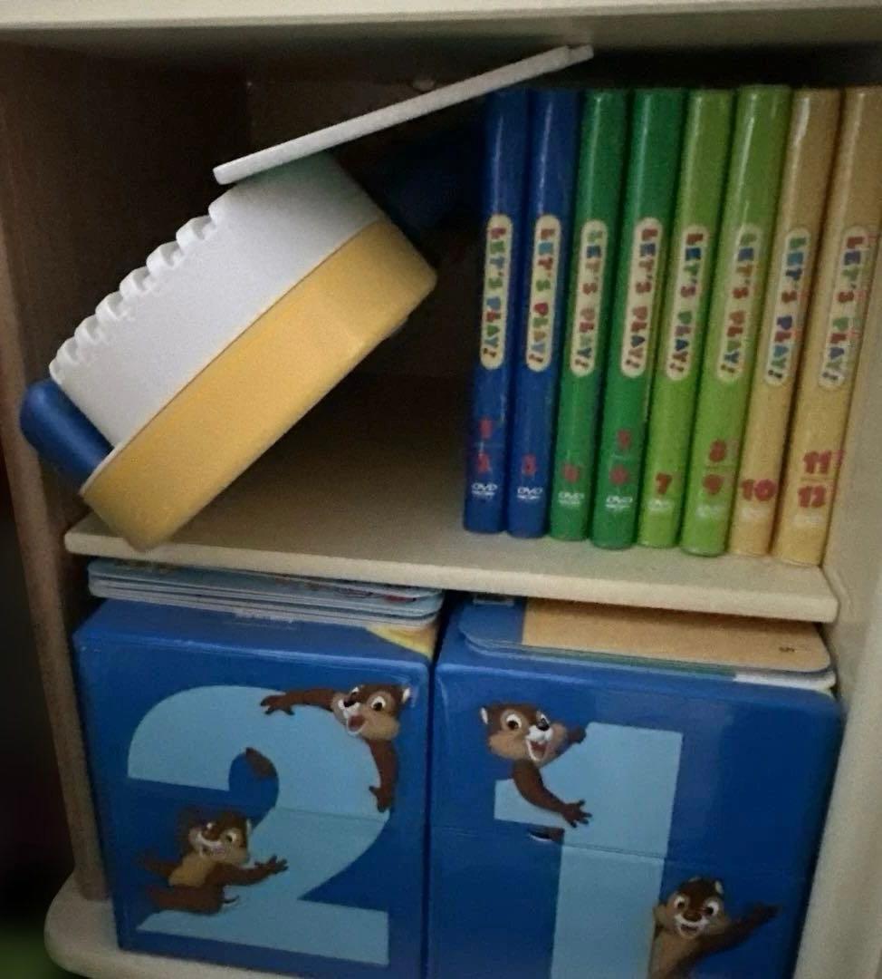 ✨ディズニー英語システム✨未開封あり　 DVD 、本セット(棚は別売り)DWE