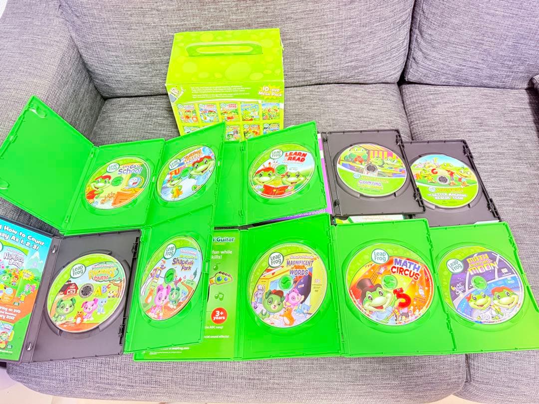 リープフロッグ　LeapFrog DVD 10枚セット　メガパック　フォニックス